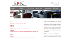 Desktop Screenshot of efic.eu